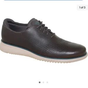 Cole Haan Men's 2.ZERØGRAND Lined Laser Wingtip Oxford Style C34499 10.5