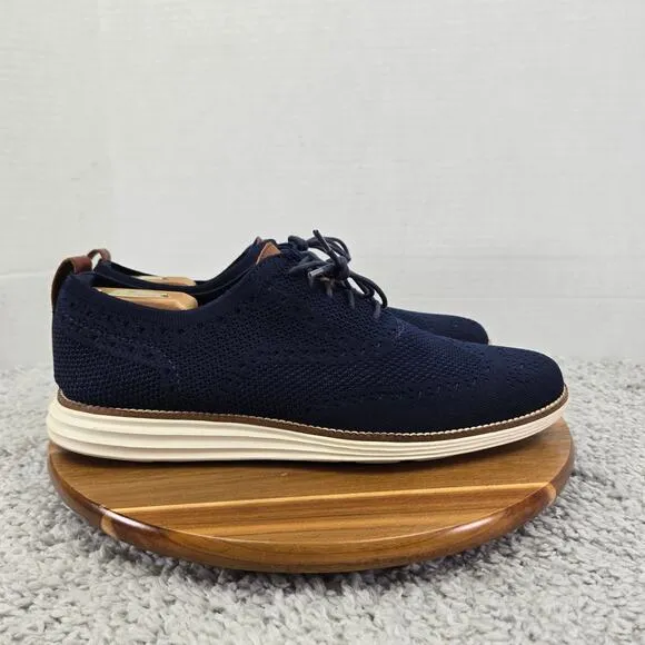 Cole Haan OriginalGrand Navy Sitchlite Wingtip Casual Daily Oxford Mens 11.5 M