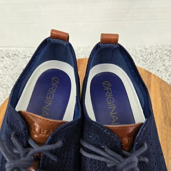 Cole Haan OriginalGrand Navy Sitchlite Wingtip Casual Daily Oxford Mens 11.5 M