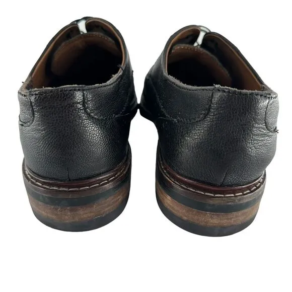 Cole Haan Oxford Shoe Mens 8M Black Leather Grand OS Warren Wingtip Classic