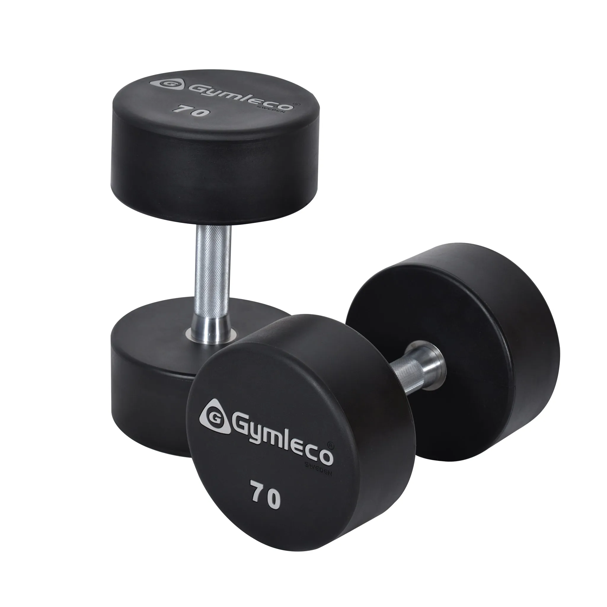 Commercial Polyurethane Dumbbells, SET 5-50kg (TOTAL 1045kg)