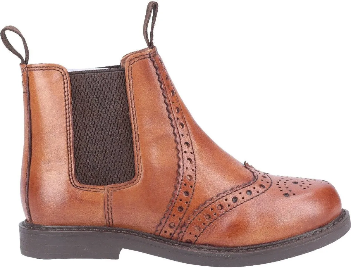 Cotswold Nympsfield Kids Brogue Chelsea Boots