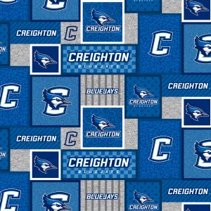 CREIGHTON UNIVERSITY-College Patch Fleece-100% Polyester-CRE1177