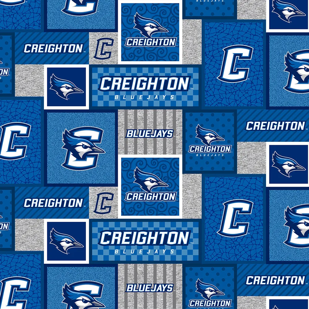 CREIGHTON UNIVERSITY-College Patch Fleece-100% Polyester-CRE1177