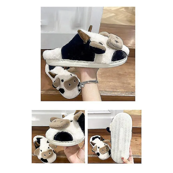Damen Slippers – Bequeme und Orthopädische Slippers im Kuh-Design