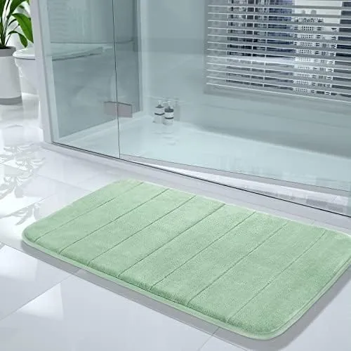 Drimat Memory Foam Bath Mat Duck Egg