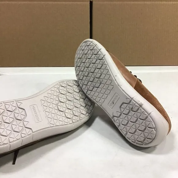 DUNHAM FITSMART MEN'S LTT TAN LEATHER SNEAKER SHOES 8