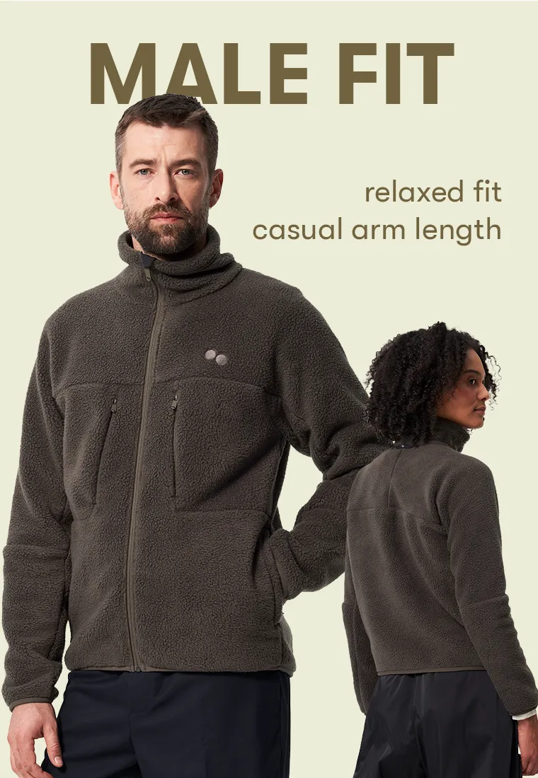 Fleece Jacket - Ginger Biscuit (Male)