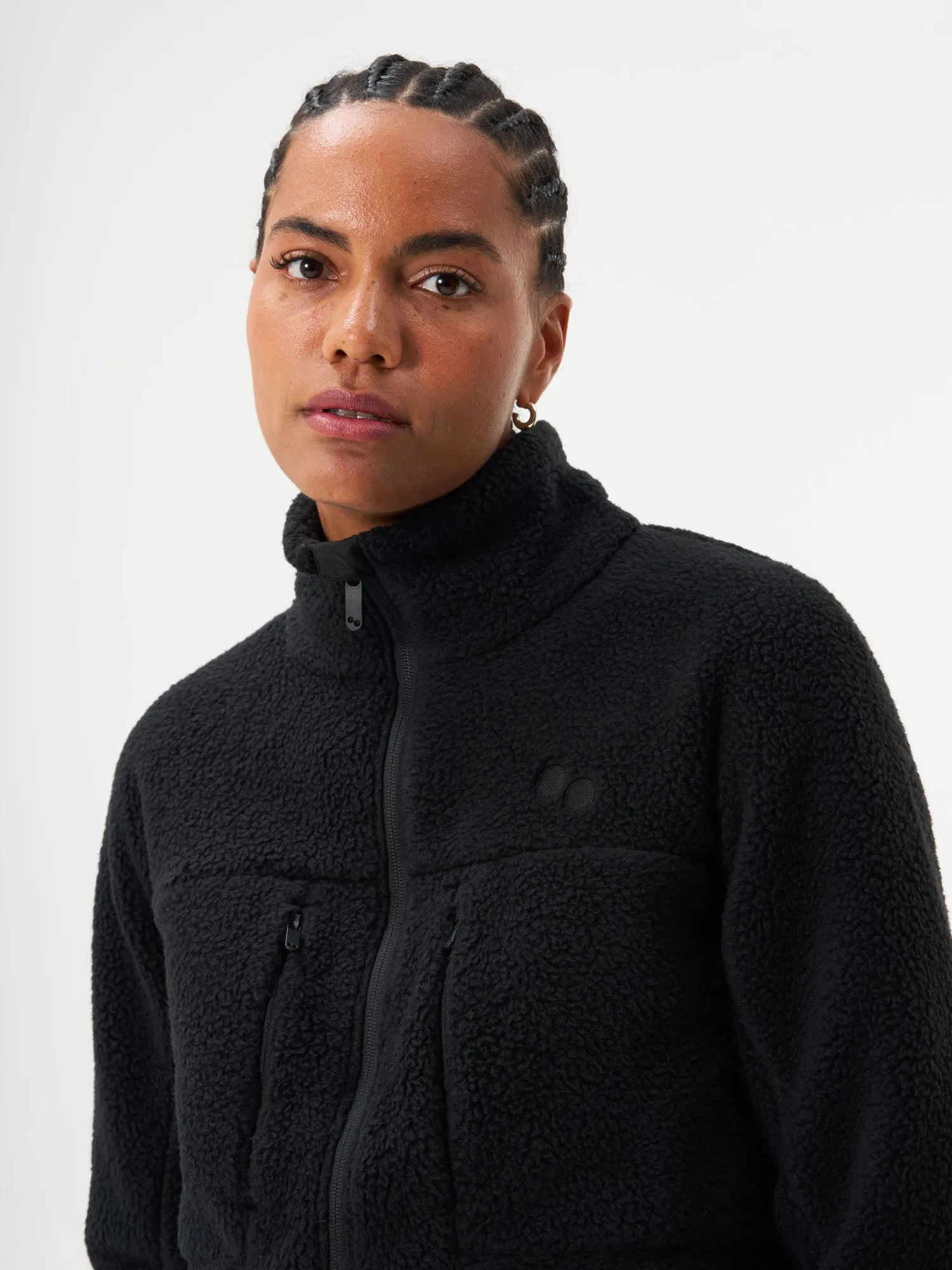 Fleece Jacket - Peat Black (Female)