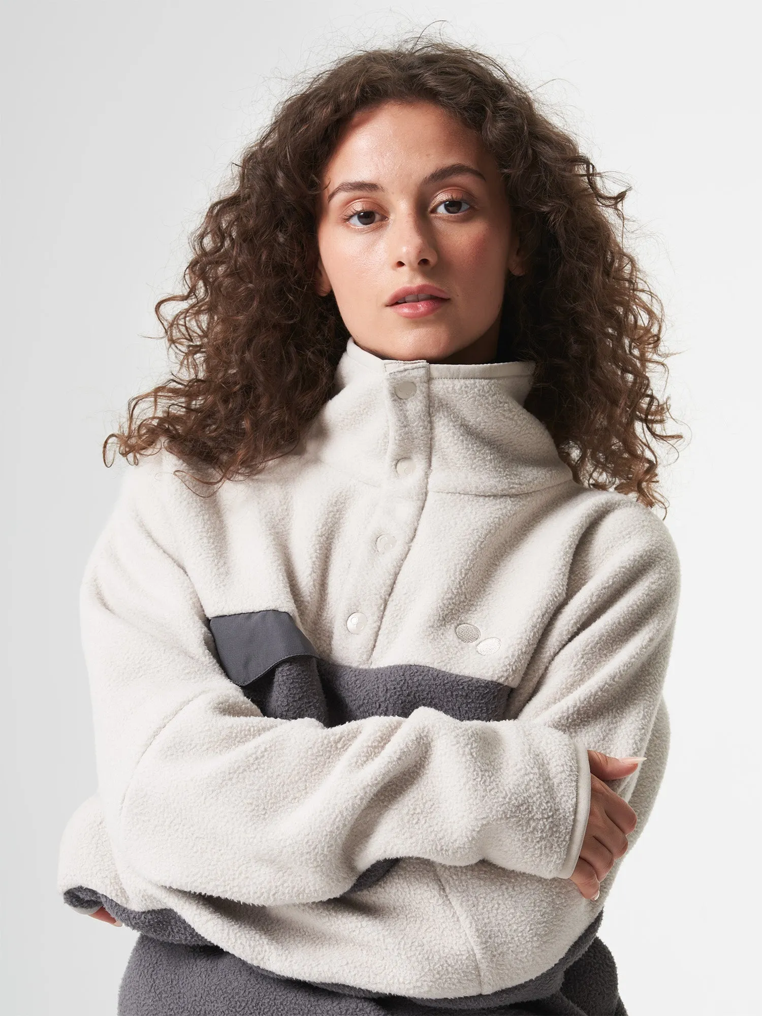 Fleece Pullover - Tune Beige (Unisex)