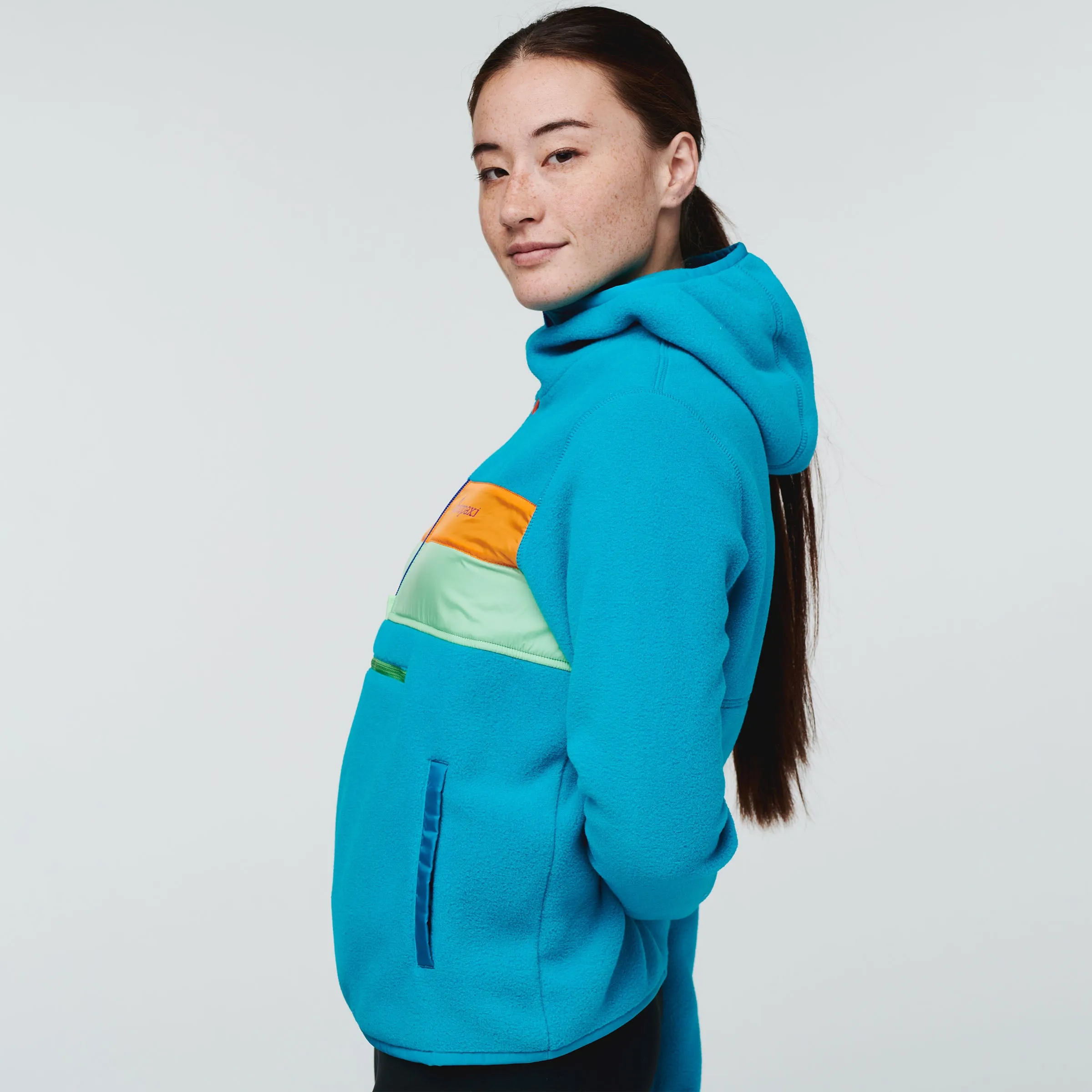 Fleece Teca Fleece Hooded Half-Zip