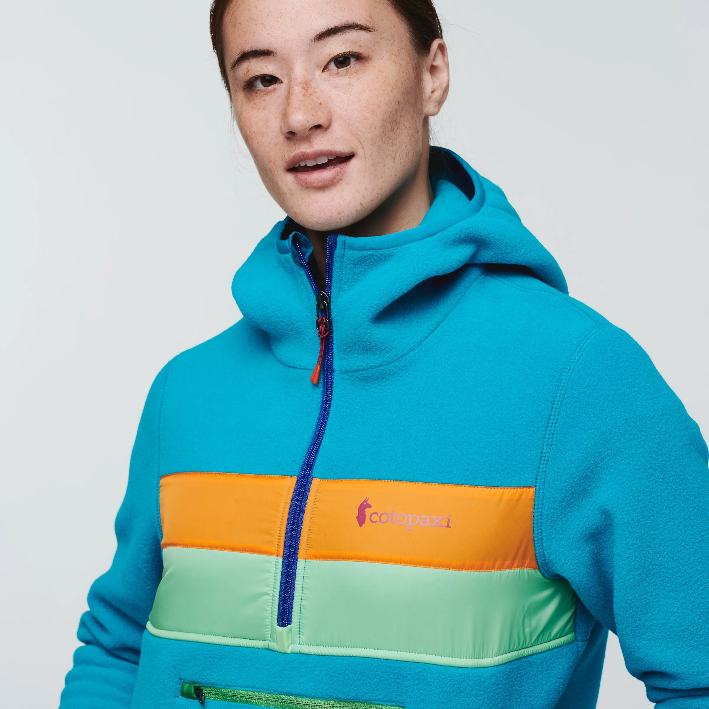 Fleece Teca Fleece Hooded Half-Zip