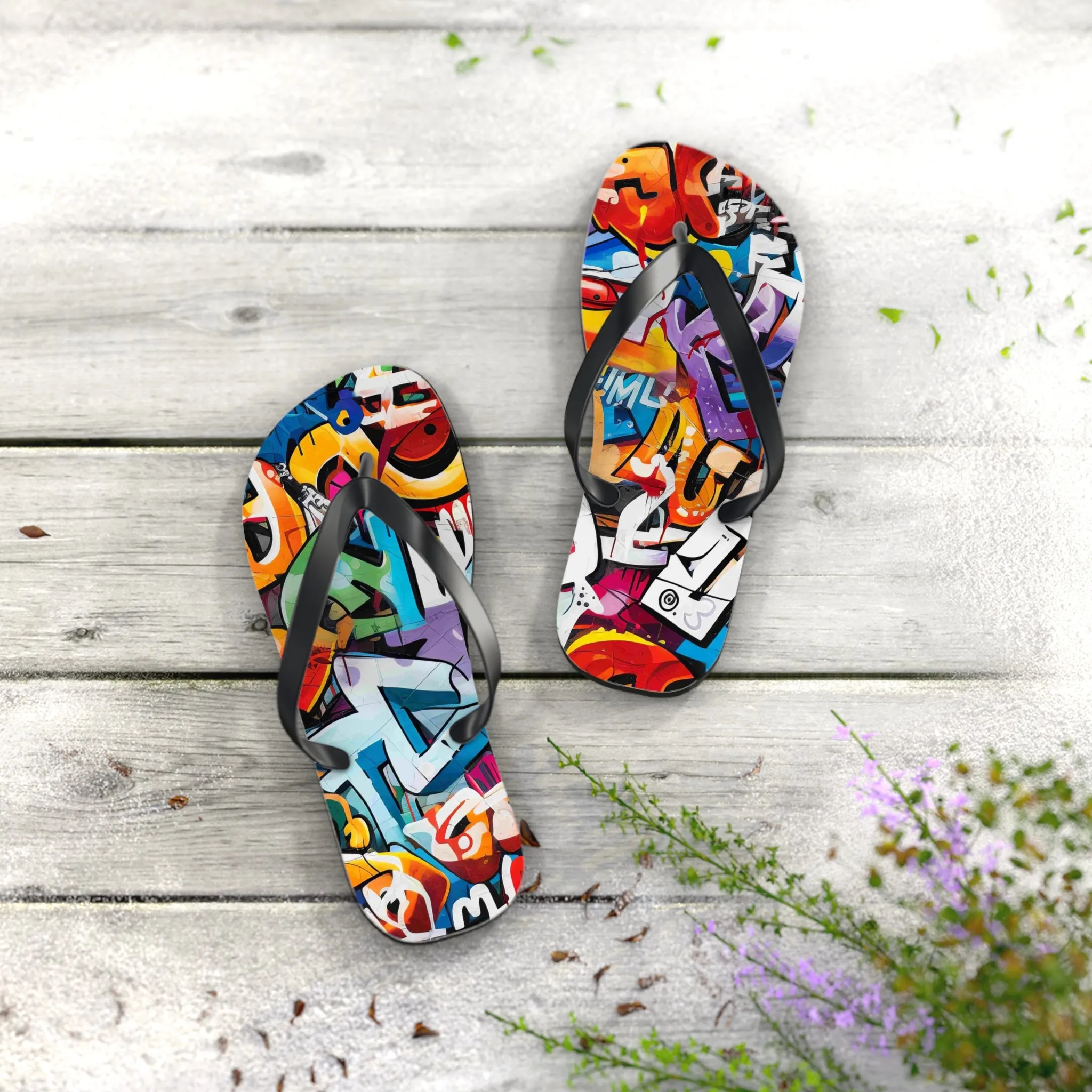 FlipFreakz Flip Flops - Colorful Summer Sandals for Beach & Festivals