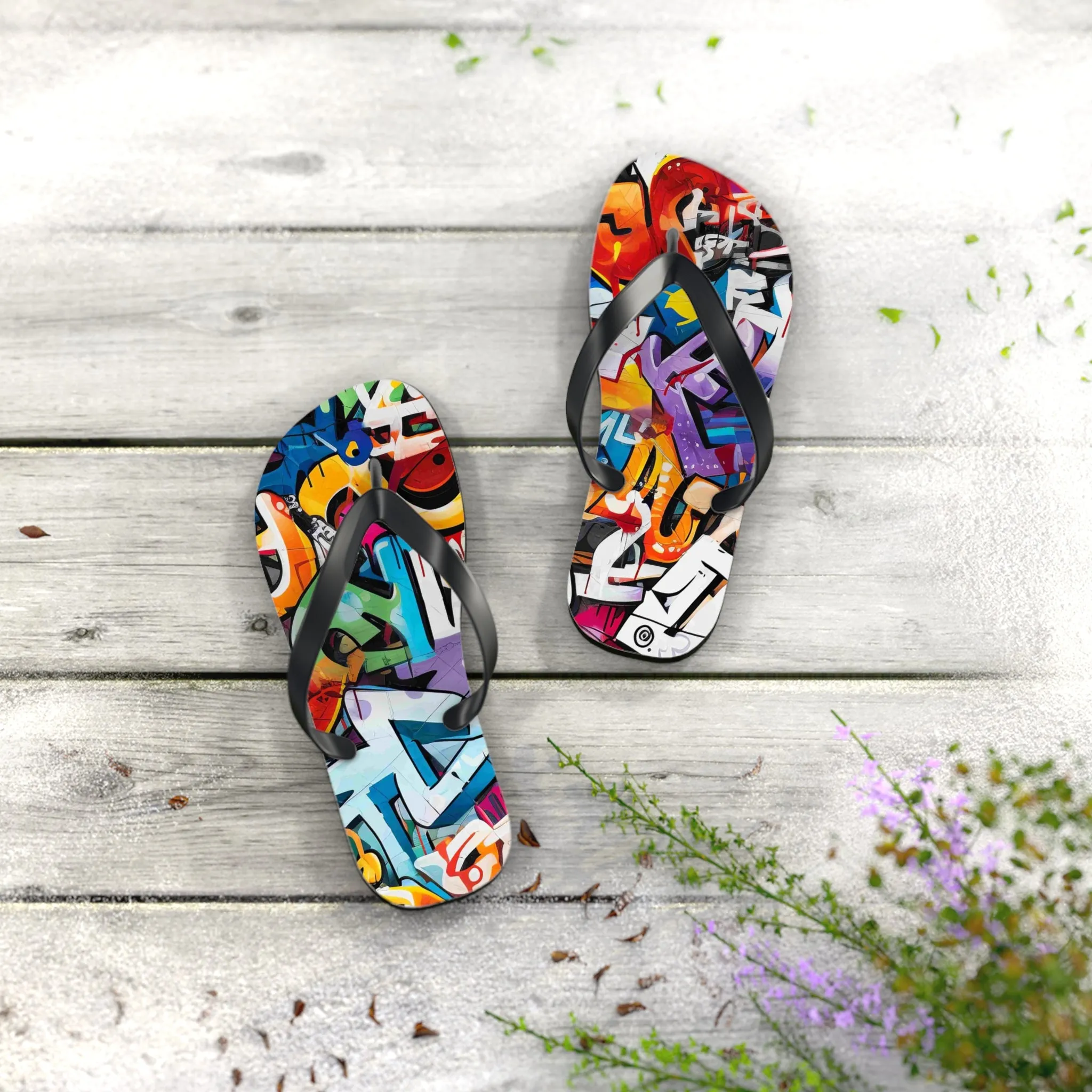FlipFreakz Flip Flops - Colorful Summer Sandals for Beach & Festivals