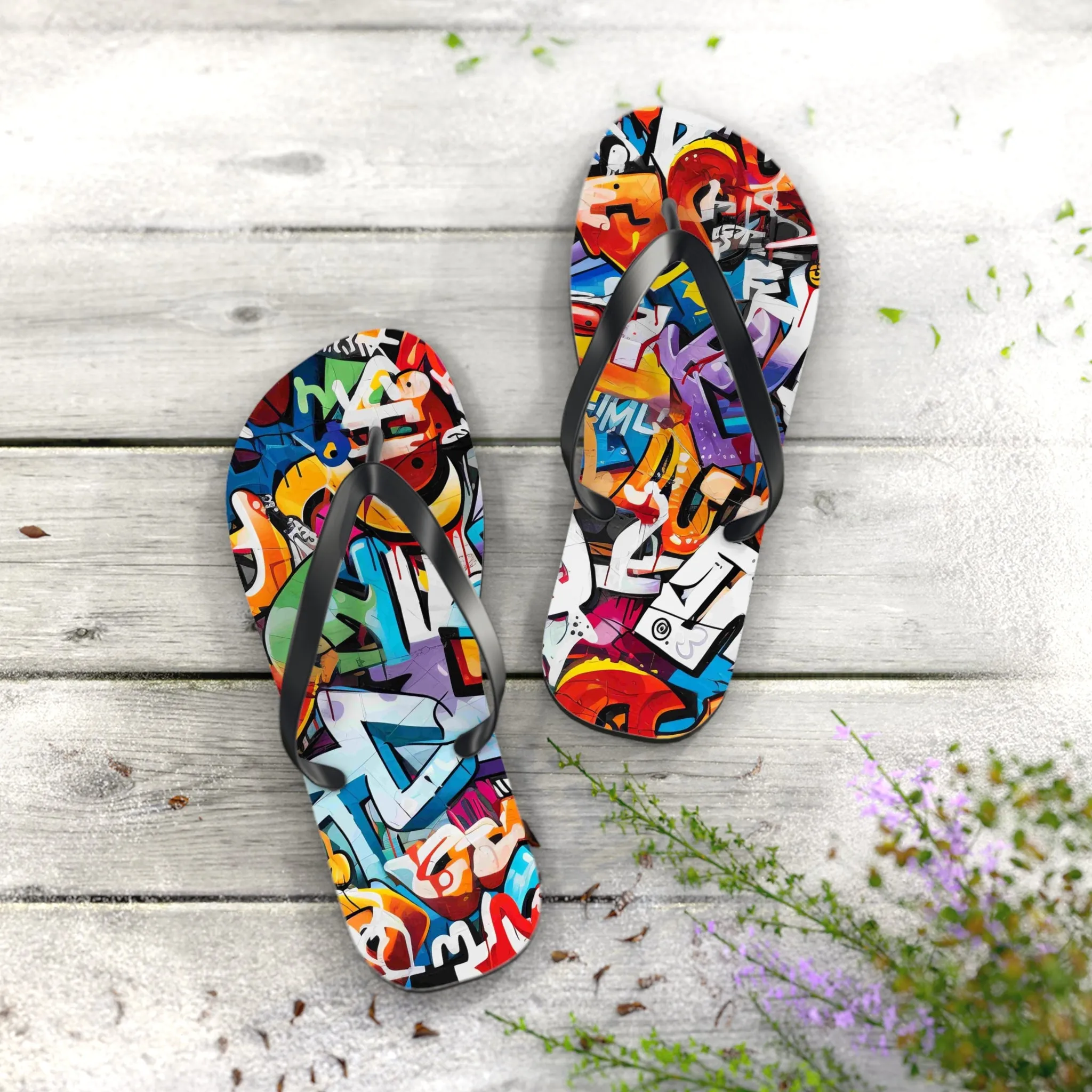 FlipFreakz Flip Flops - Colorful Summer Sandals for Beach & Festivals