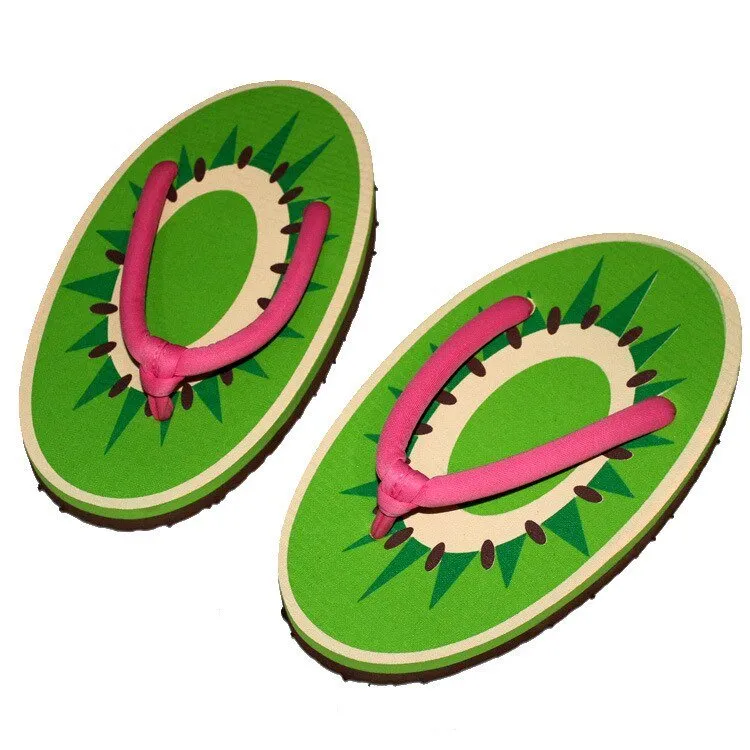 Fruit Flip Flops: Casual Summer Sandals