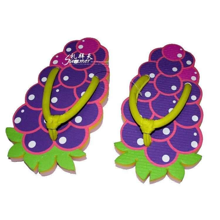 Fruit Flip Flops: Casual Summer Sandals