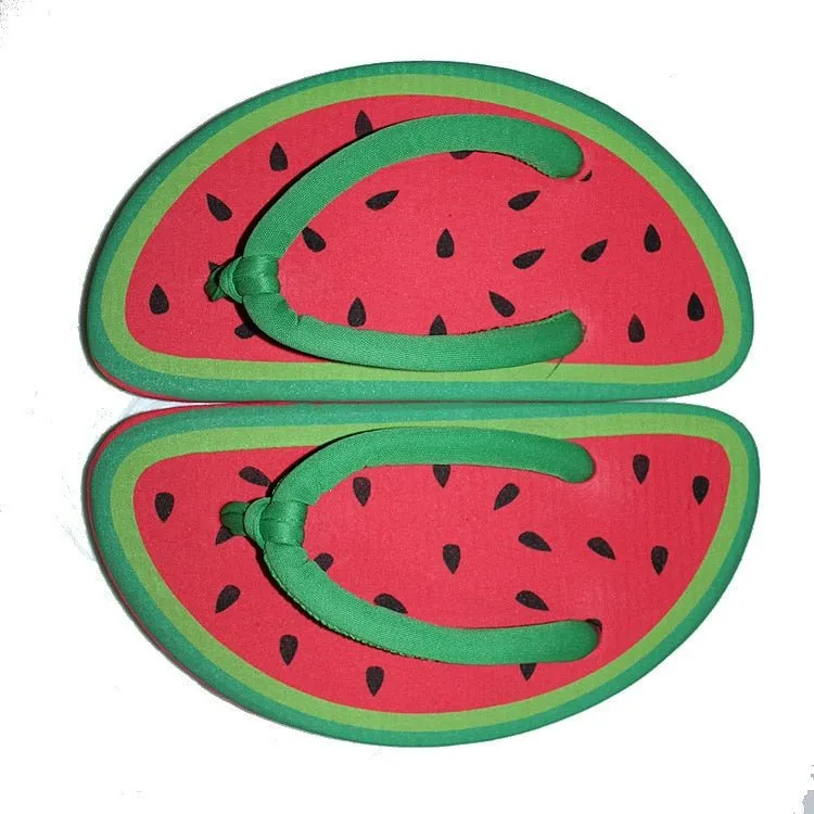 Fruit Flip Flops: Casual Summer Sandals