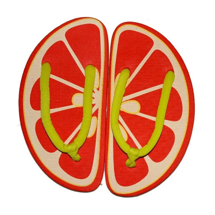 Fruit Flip Flops: Casual Summer Sandals