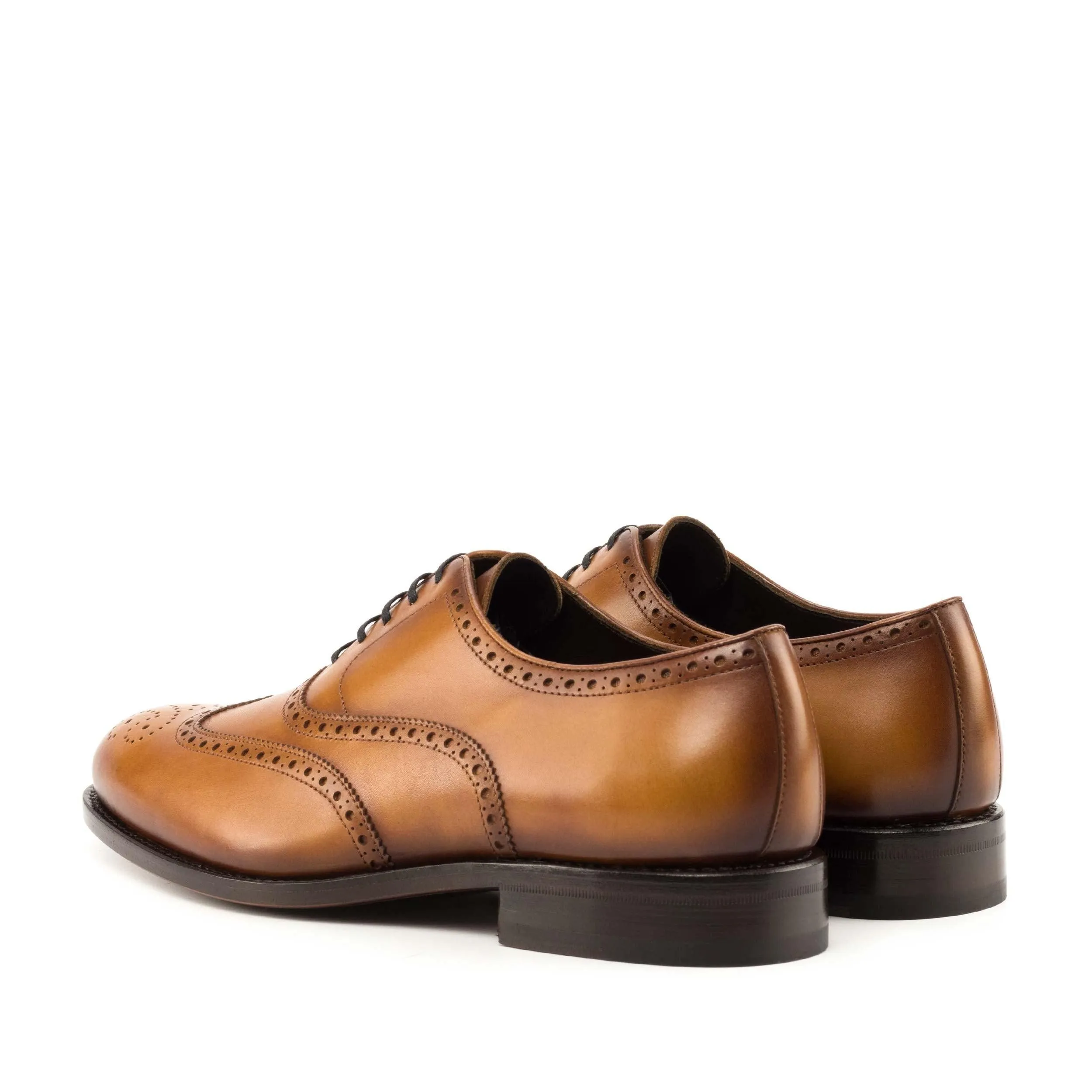 Full Brogue cognac box calf