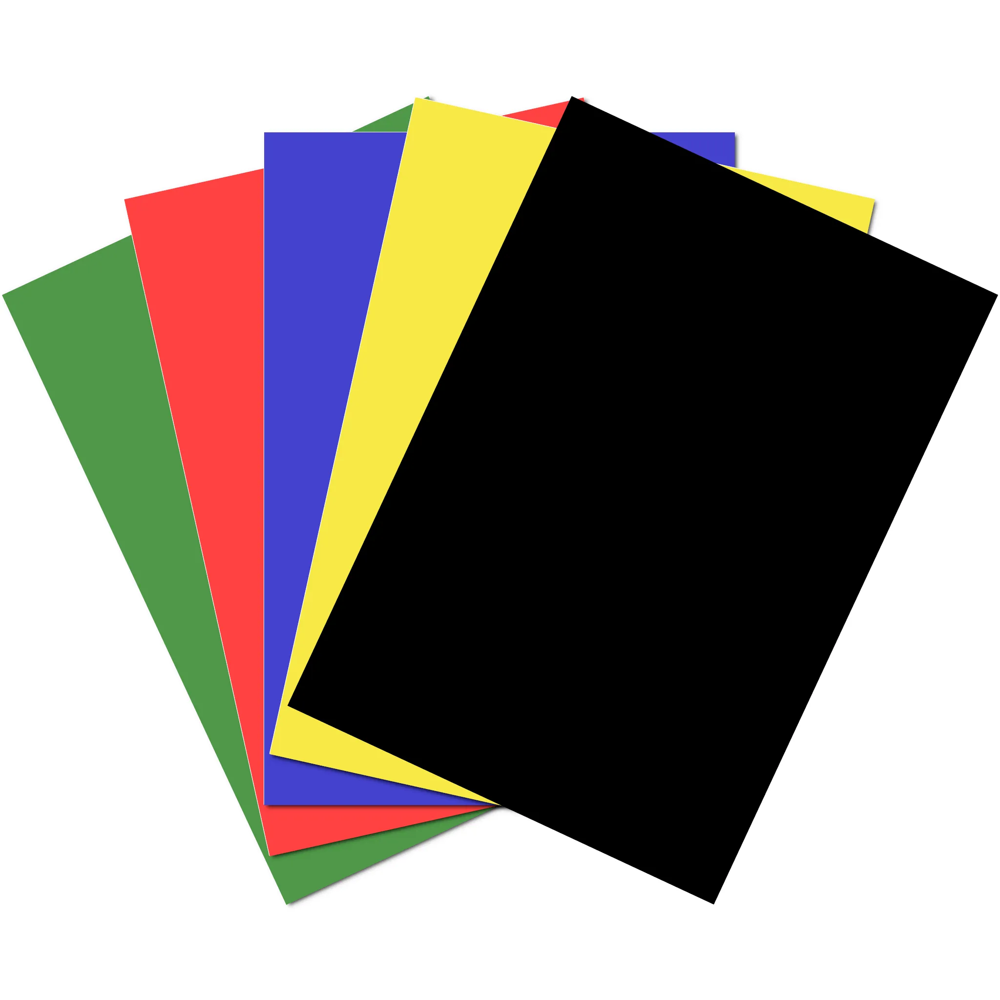 Generic Dual Face Colored Foam Board 70 x 100 cm