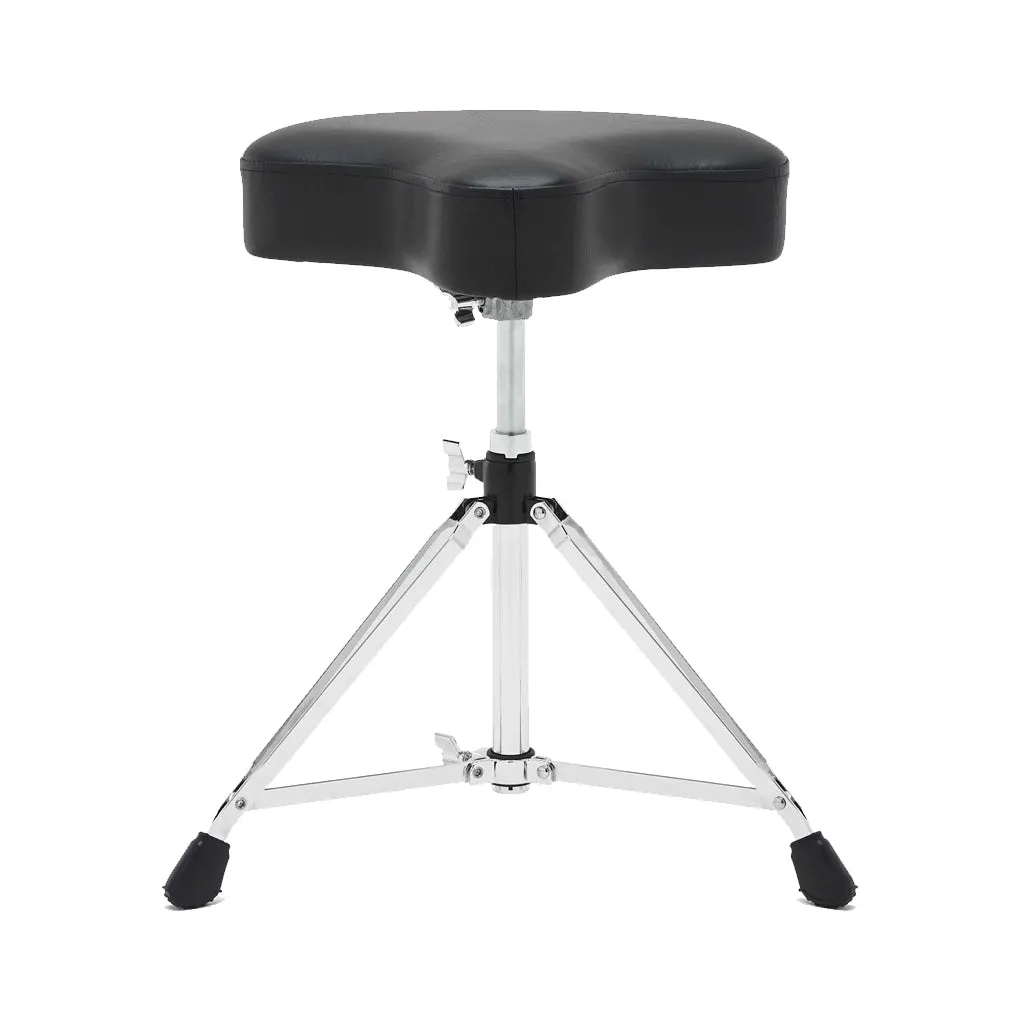 Gibraltar 6600 Series Double Braced Motostyle Drum Throne in Black