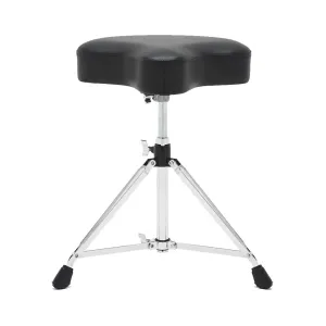 Gibraltar 6600 Series Double Braced Motostyle Drum Throne in Black