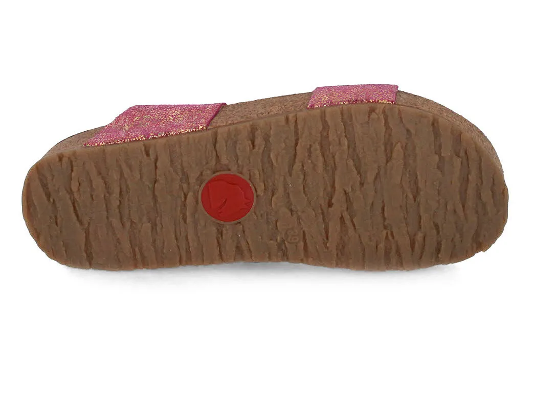HAFLINGER Women Sandals 'Bio Andrea', rose multi