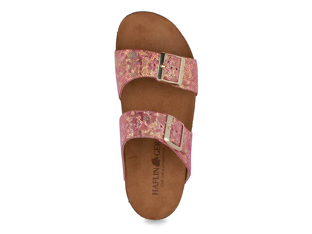 HAFLINGER Women Sandals 'Bio Andrea', rose multi