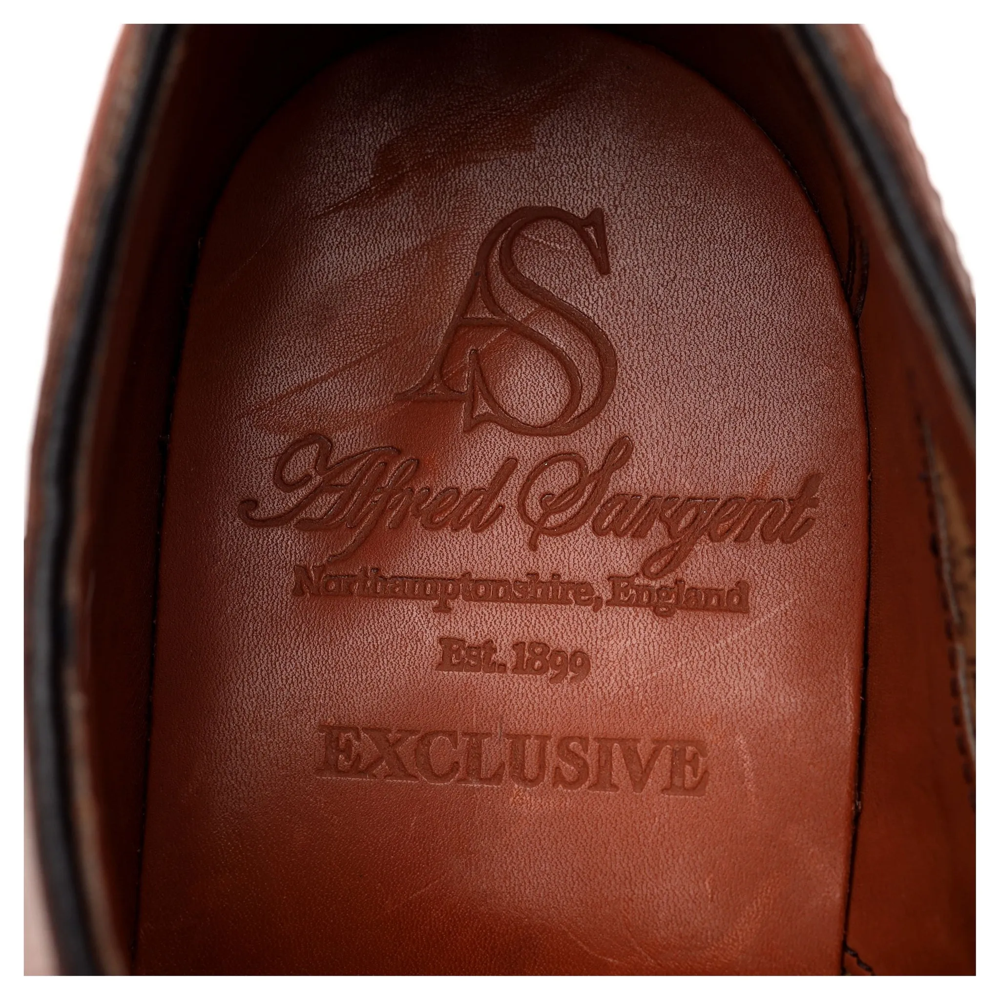 'Hunt' Brown Leather Oxford Brogues UK 6 F