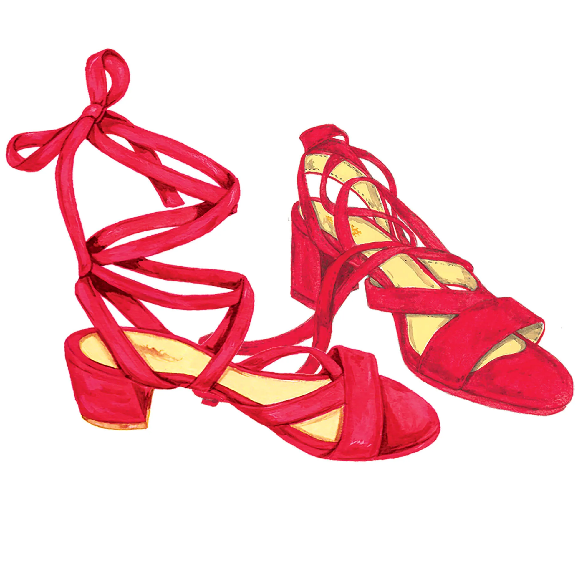 Italian Leather Wrap Sandal