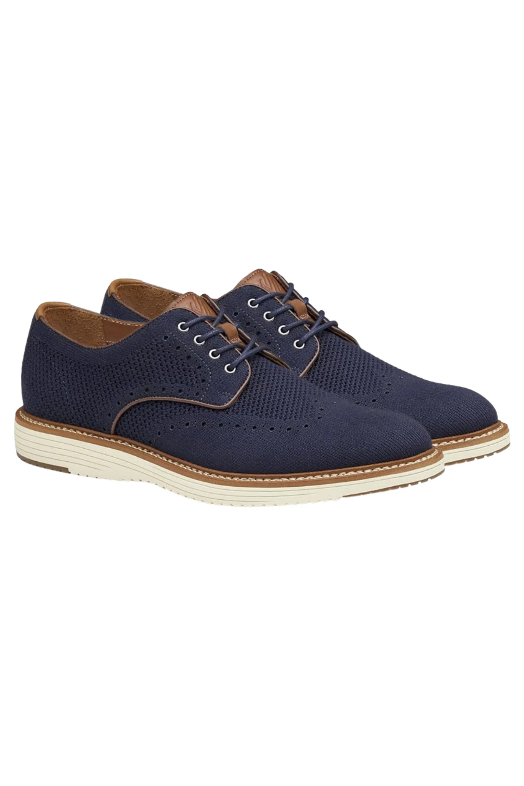 Johnston & Murphy Upton Knit Wingtip