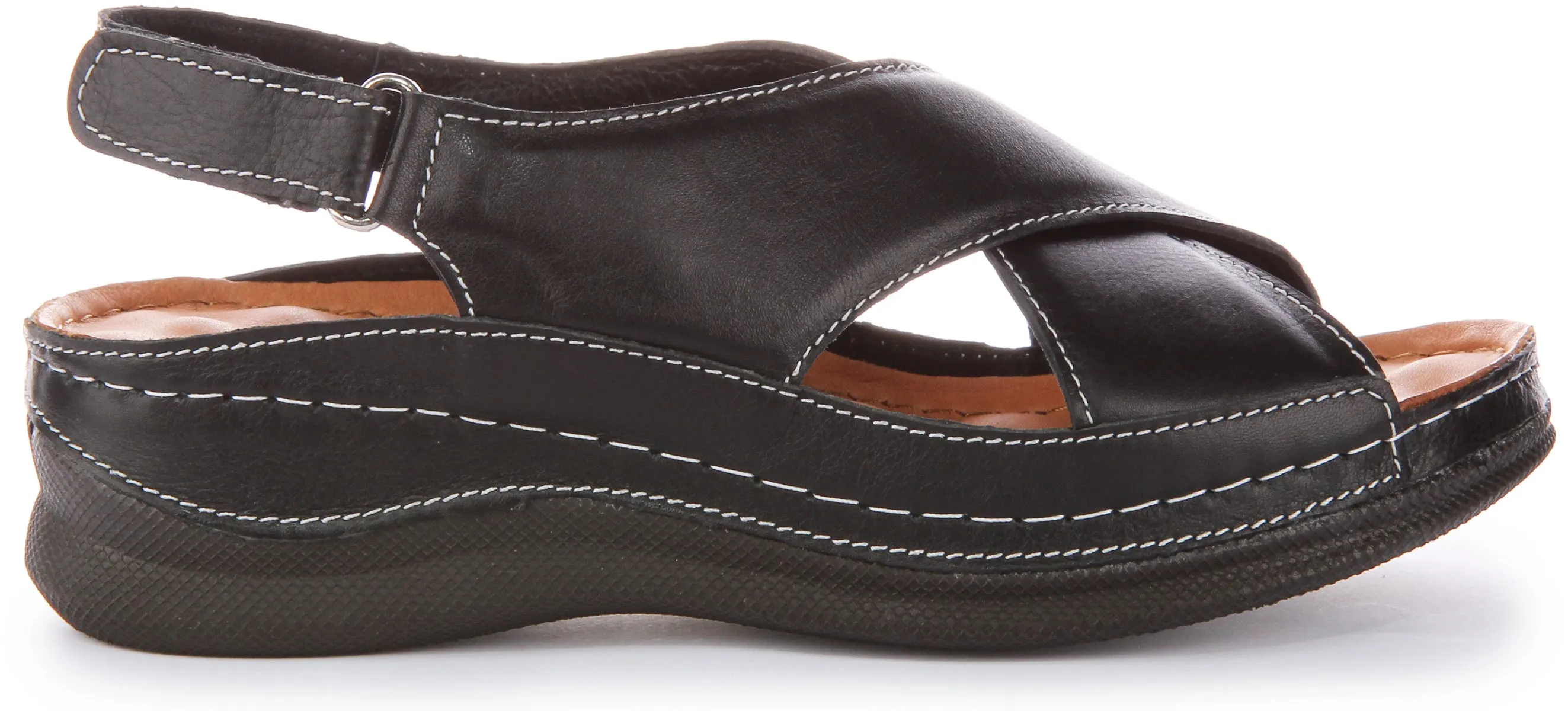 Justinreess England Yuna Sandal In Black | Secret Sale