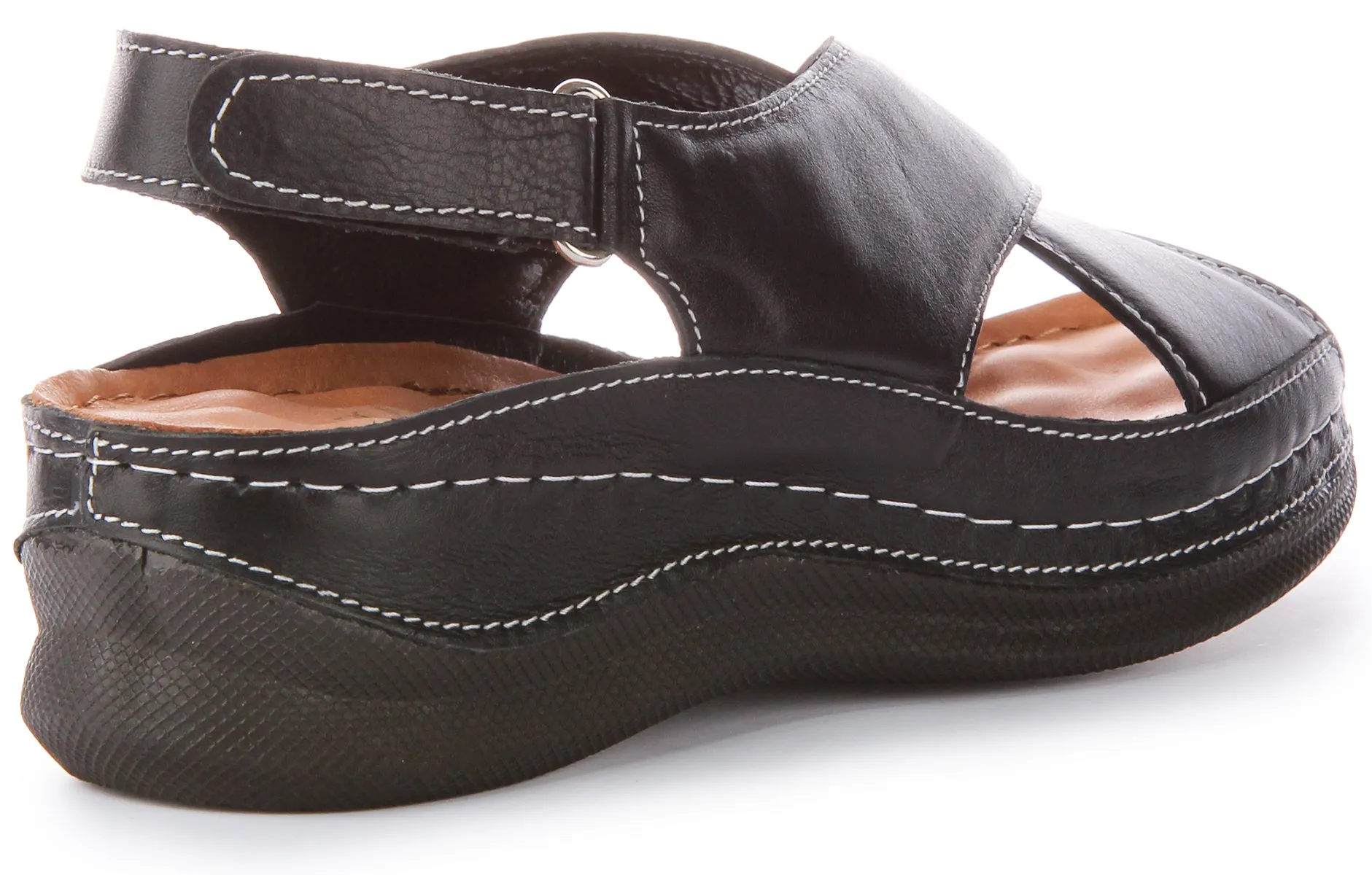 Justinreess England Yuna Sandal In Black | Secret Sale