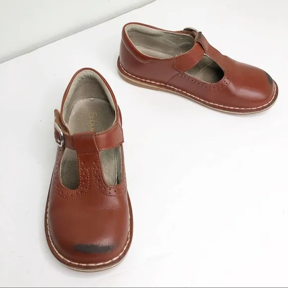 L'AMOUR Frances T-Strap Perforated Mary Jane Shoe