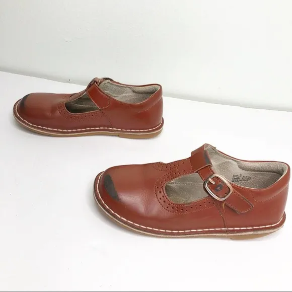 L'AMOUR Frances T-Strap Perforated Mary Jane Shoe