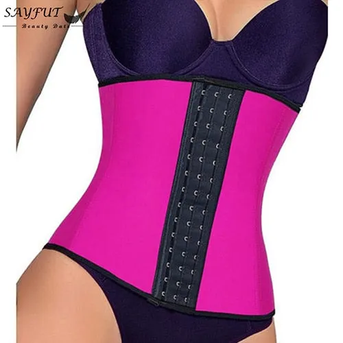 Latex Rubber Waist Trainer Corset