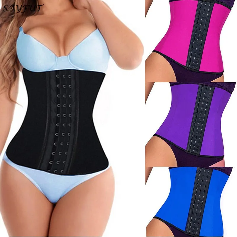 Latex Rubber Waist Trainer Corset