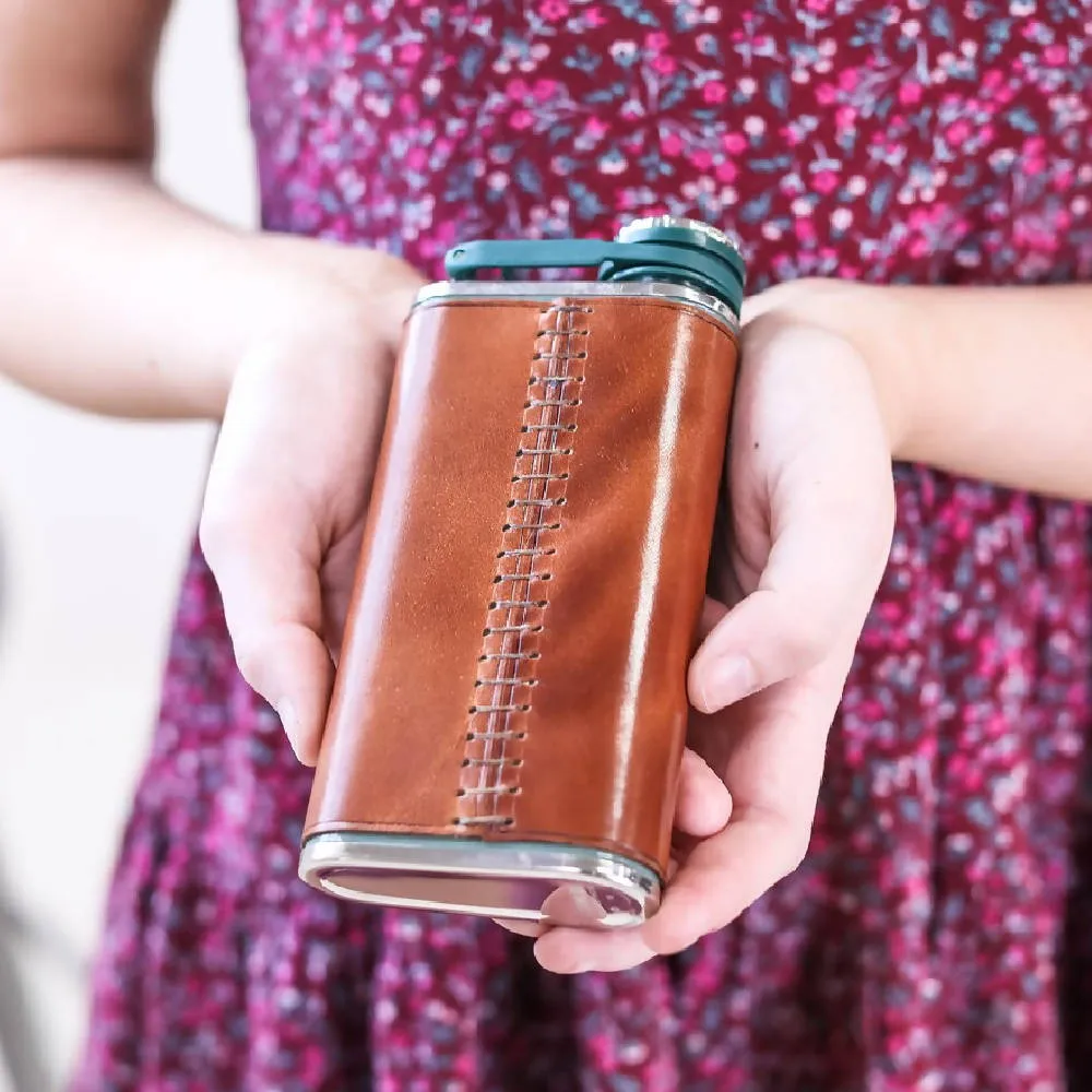 Leather Flask