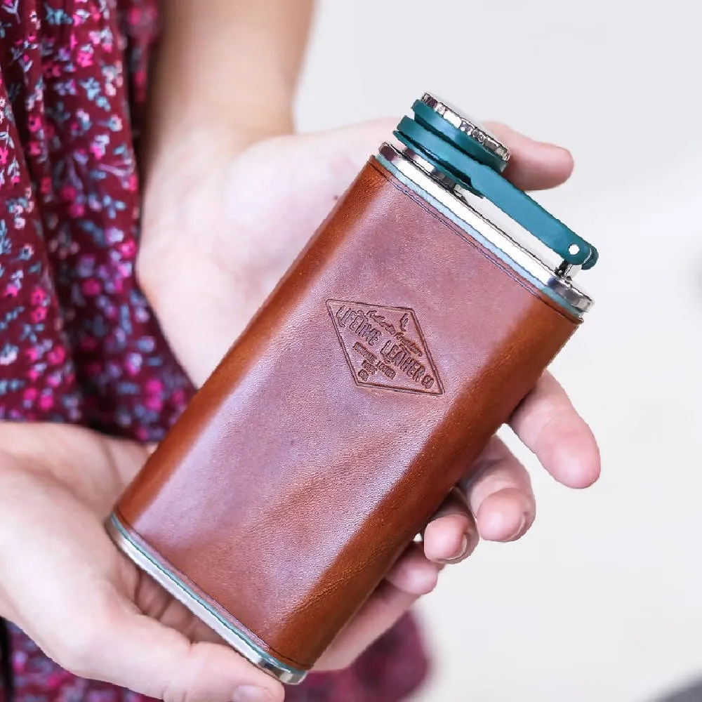 Leather Flask