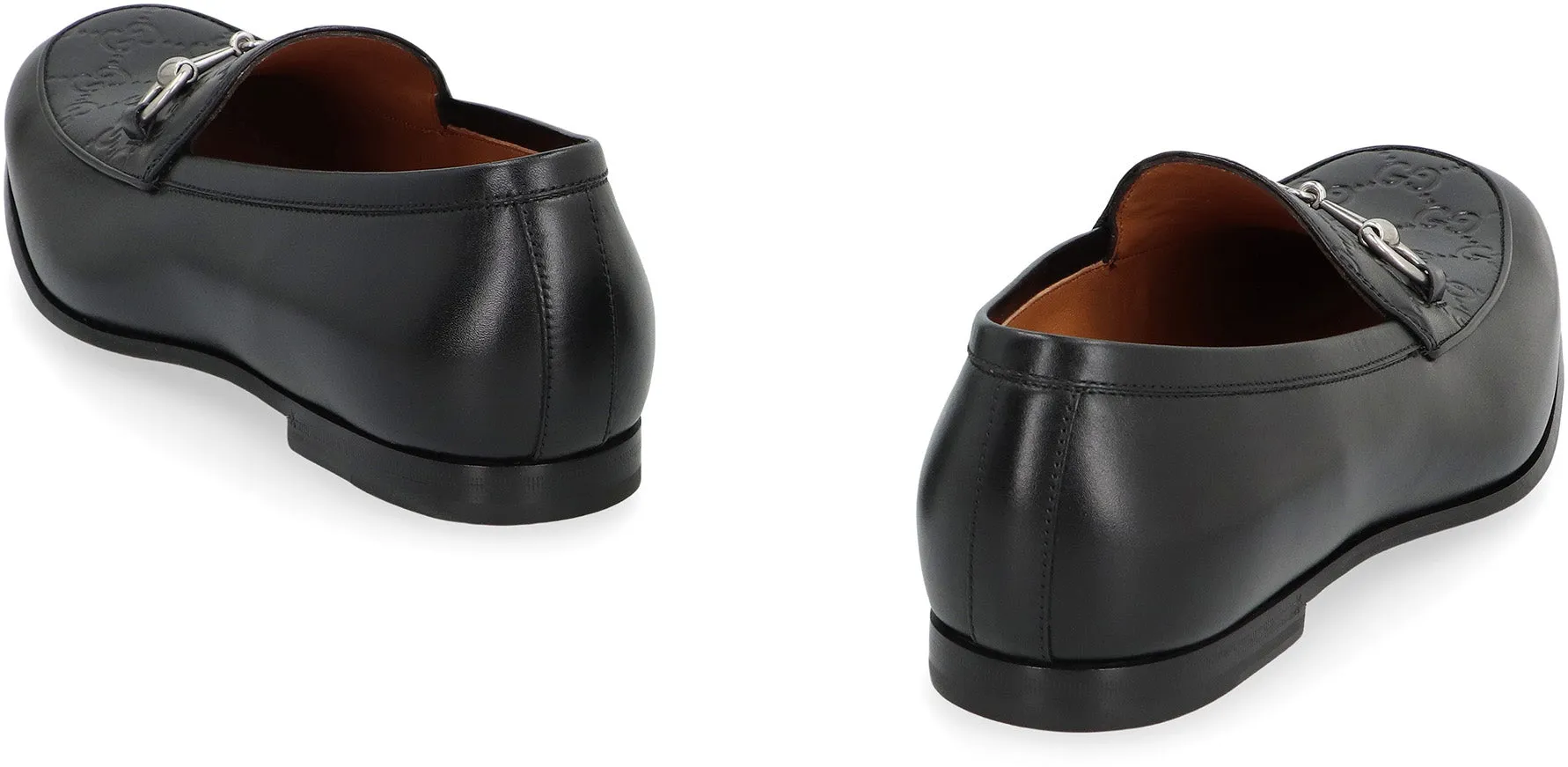 Leather loafers