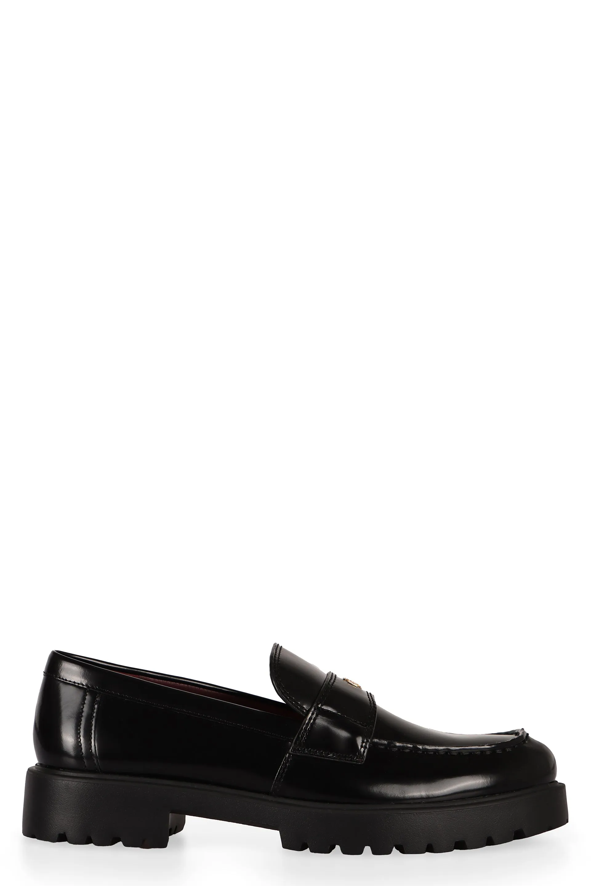 Leather loafers