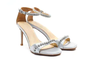 Leather Sandal High Heels