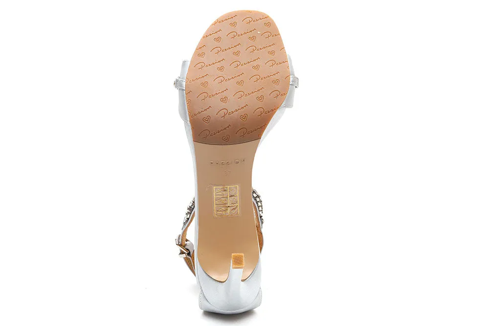 Leather Sandal High Heels