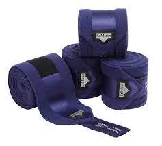 LeMieux Loire Satin Polo Bandages Ink Blue