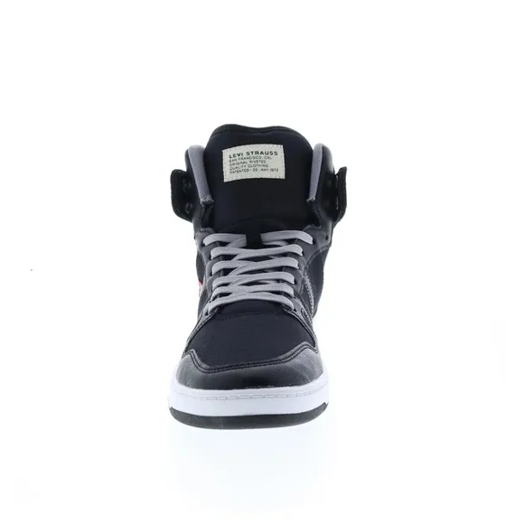 Levi’s BB HI CZ 510284-07A1 Mens Black Lace Up Lifestyle Sneakers Shoes Sz 13