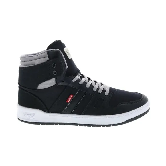 Levi’s BB HI CZ 510284-07A1 Mens Black Lace Up Lifestyle Sneakers Shoes Sz 13