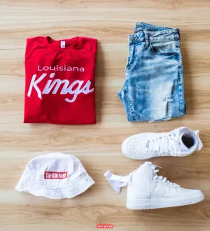 “Louisiana Kings” Fitted Crewneck Sweatshirt (ONLY)