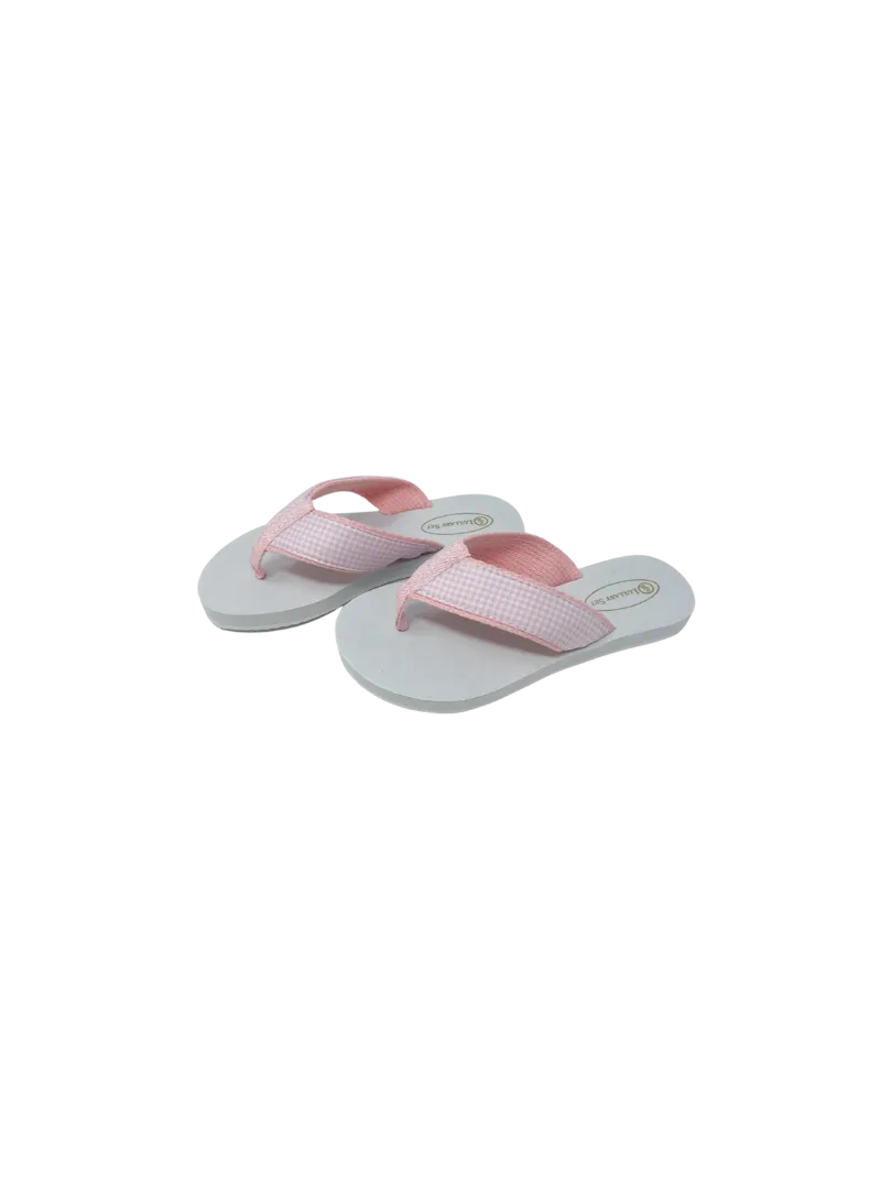 Lullaby Set - Flip Flops Pink Mini Gingham