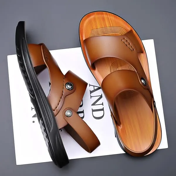 Luxe Avenwood Leather Sandals